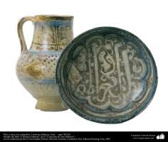 イスラム美術 （イスラムのセラミックと陶器 - 古い陶器鉢